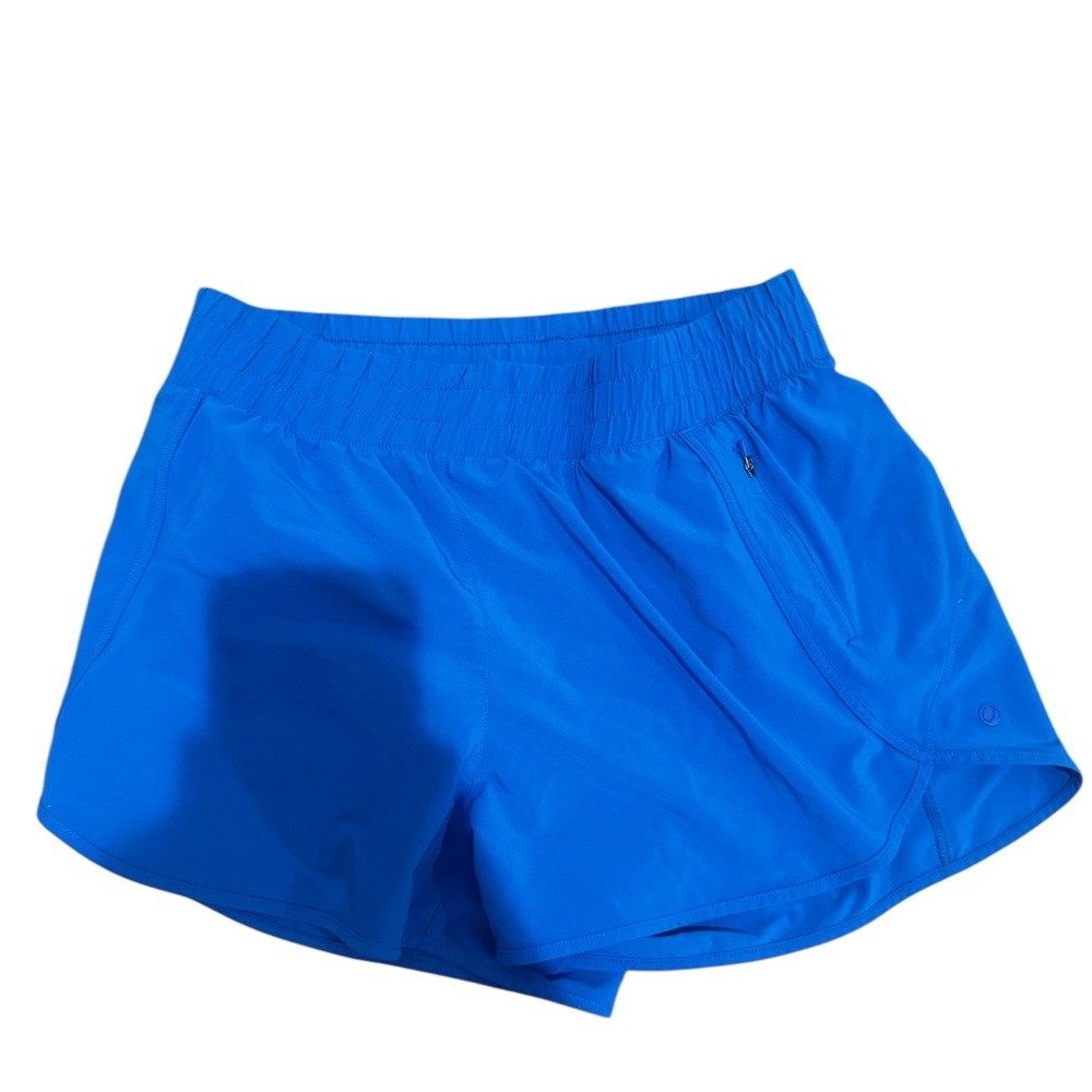 CRZ Yoga 3” Womens blue athletic Shorts - Picture 4 of 6